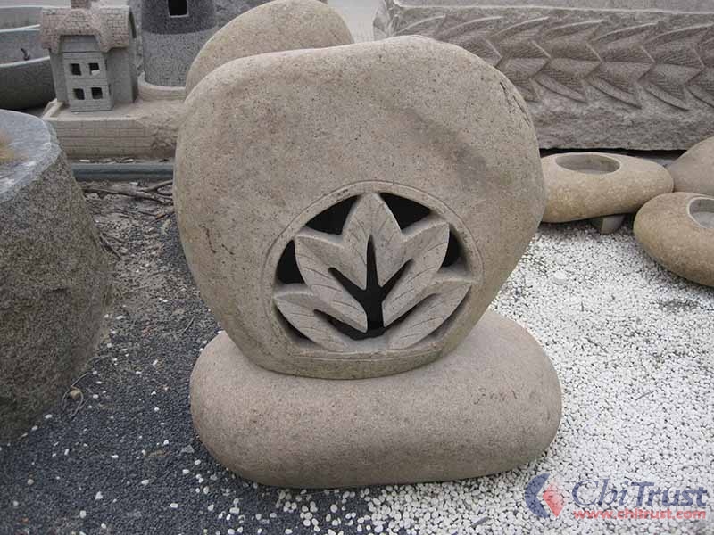 Japanese style granite Stone Lantern 02
